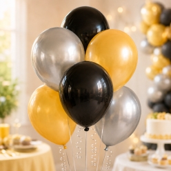 Black, Silver & Gold 12